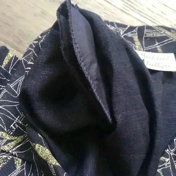 🌼4/$30🌼michael Phillips | Vintage leaf tshirt button down - Picture 7 of 7